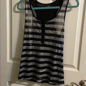 Black and silver tank top!